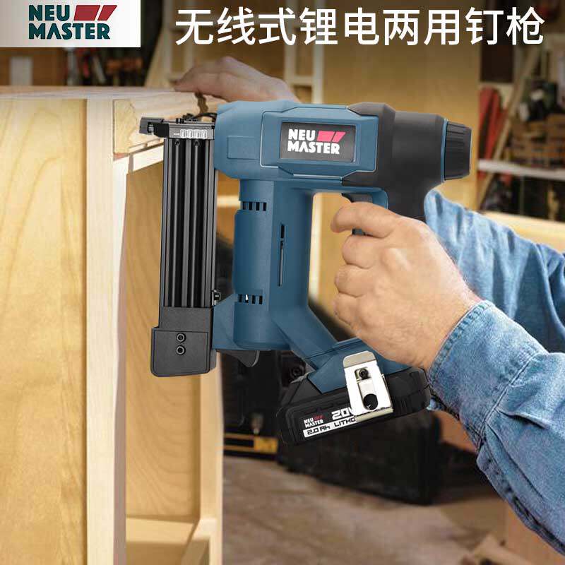 Lithium electric nail gun F30 nail grab household woodworking K425 code nail gun U wireless straight nail charging straight nail gun