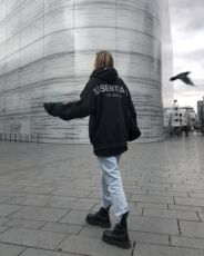 Толстовка fog fear of god复线essentials洛杉矶限定高街宽松休闲连帽卫衣 Street