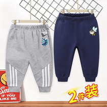 Childrens pants 2021 new spring and autumn boys sports pants baby trousers cotton baby pants spring style