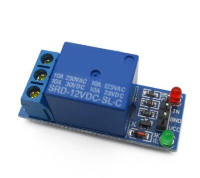 新款 1路继电器模块12V低电平触发 12V继电器扩展板 FARDUINO