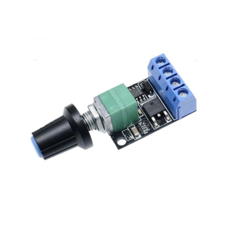 PWM直流电机调速器5V-16V调速开关 10A开关功能 LED调光器 调速