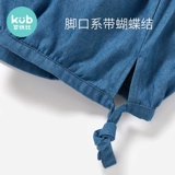 Летняя детская хлопковая джинсовая юбка, шорты подходит для мужчин и женщин, летняя одежда, штаны, 4 предмета