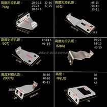 Crescent lock Hook Aluminum сплав из алюминиевого сплава Аксессуары Пластиковые стальные окна Дом из нержавеющей стали Полупрозрачный Замок Единый