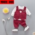 Một tuổi xuân váy baby baby mùa thu 0 quần áo 2 chàng trai nhỏ 3 bộ quần áo 4 sinh nhật mùa thu trang phục xu hướng. 