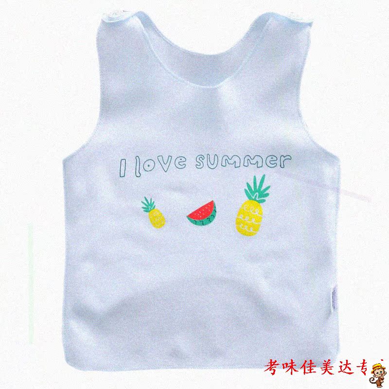 Meda baby baby baby vest nhỏ gần nam và nữ lại trẻ sơ sinh không xương 0-3-6 tháng cô gái đầy trăng.