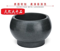 New garlic mortar stone mortar garlic mashing machine old blue stone garlic mashing machine before the research will mash the Medicine Jar Kitchen ornaments