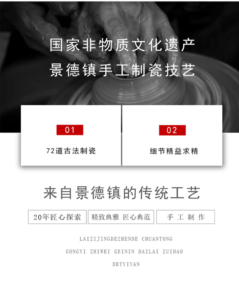Jingdezhen ceramic aquarium package mail up desktop furnishing articles large turtle pond lily goldfish bowl lotus feng shui basin