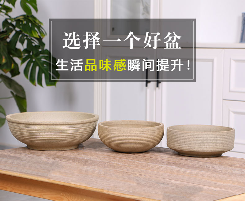 Jingdezhen ceramic goldfish bowl hand - made desktop furnishing articles large turtle pond lily lotus brocade carp basin bowl sitting room