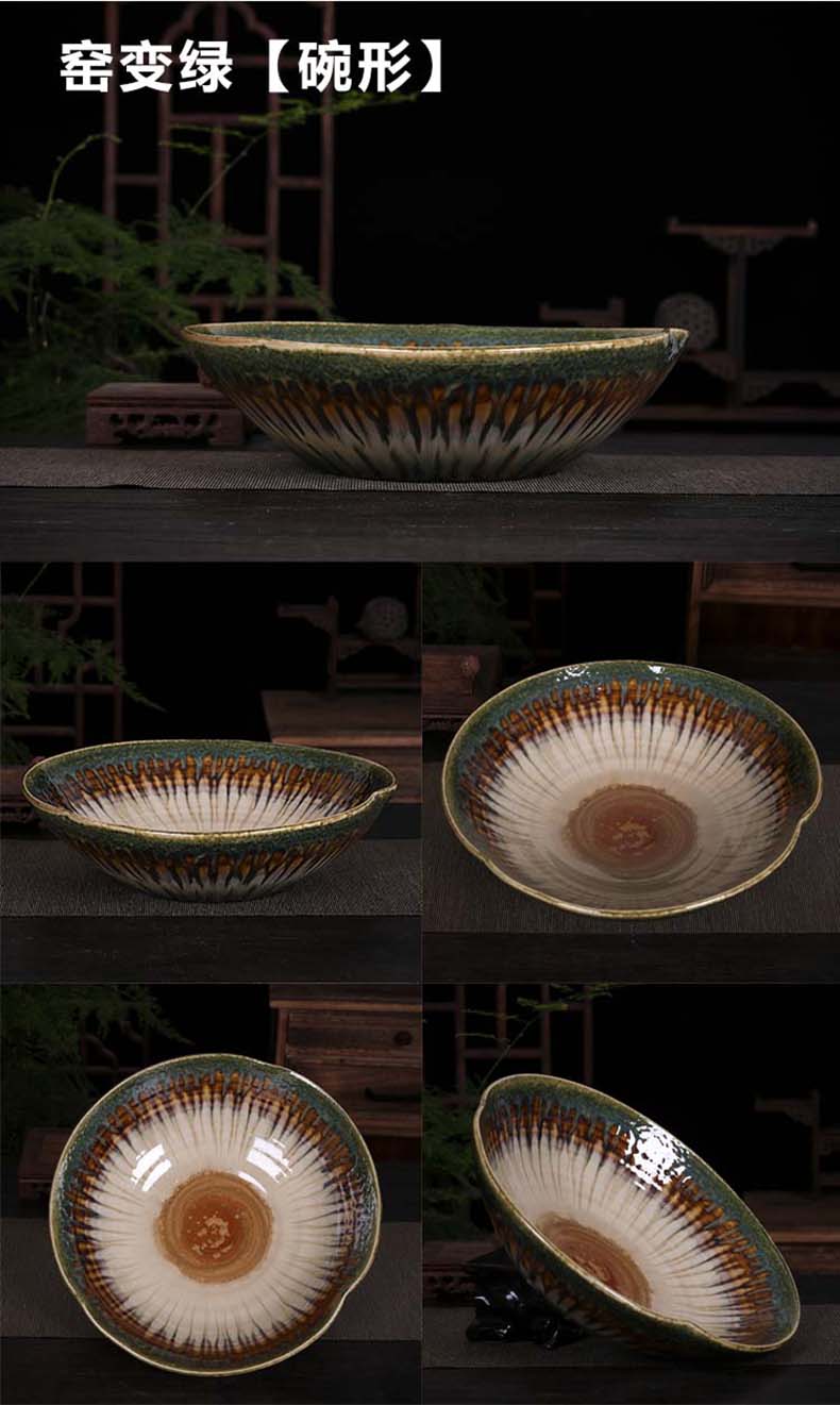 Jingdezhen ceramic aquarium basin lotus large turtle fish bowl lotus pond lily home furnishing articles water ideas