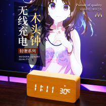 E-sports desktop clock 2021 new smart small alarm clock boy bedroom powerful wake-up students dedicated electronic clock