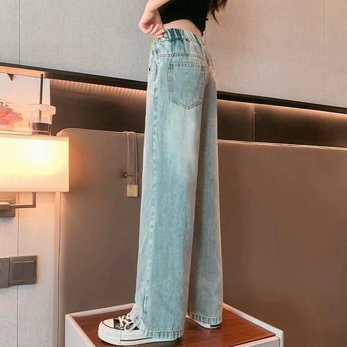 Летние детские штаны, джинсы, летняя летняя одежда, средство от комаров для отдыха, в западном стиле