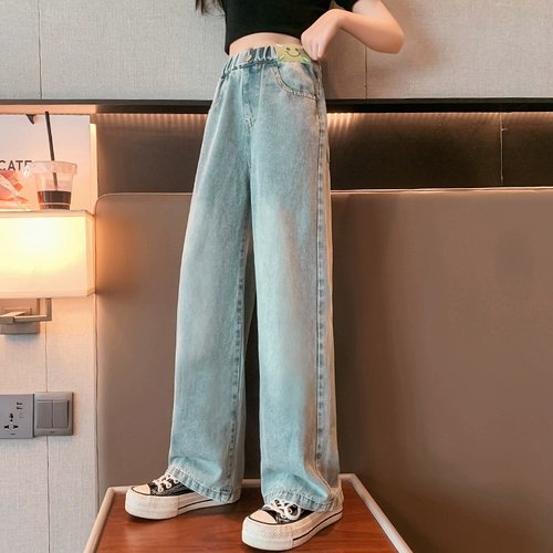 Летние детские штаны, джинсы, летняя летняя одежда, средство от комаров для отдыха, в западном стиле