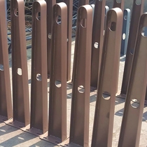 Customized awning steel beam glass bracket carbon steel corbel beam bracket fully welded I-beam structure