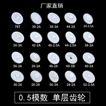 Single layer gear 0 5 20 20 22 26 28 30 32 32 34 36 38 40 42 42 2 3mm inner diameter