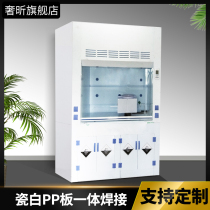 PP fume hood PP whole body fume hood floor-to-ceiling exhaust cabinet ventilation kitchen table fume hood detoxation cabinet