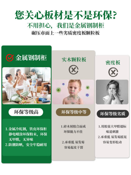 钢制金属床边柜斗柜北欧风卧室床头柜儿童房高级感客厅床尾置物柜