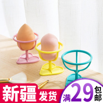 Makeup egg puff storage rack Beauty egg shelf Puff rack Beauty plastic desktop makeup egg Sponge egg bracket