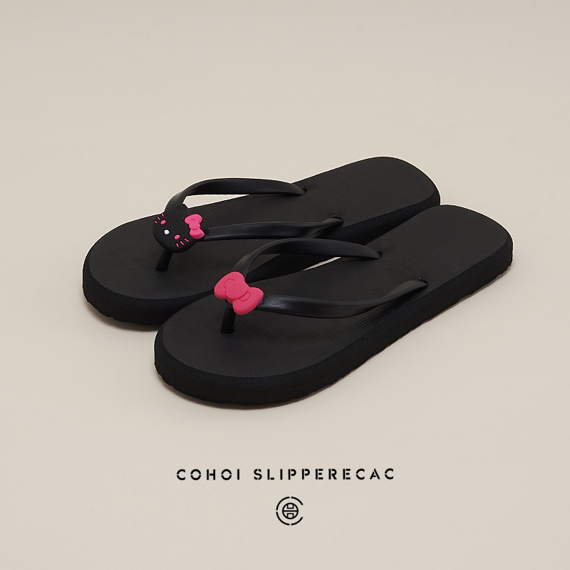 Non-Slip Floral Sweet Flip-Flops, Girly Summer Beach Shoes, Thick-Soled, Odor-Resistant, Suitable for Outdoor Wear, Women's 2025 Ins Style