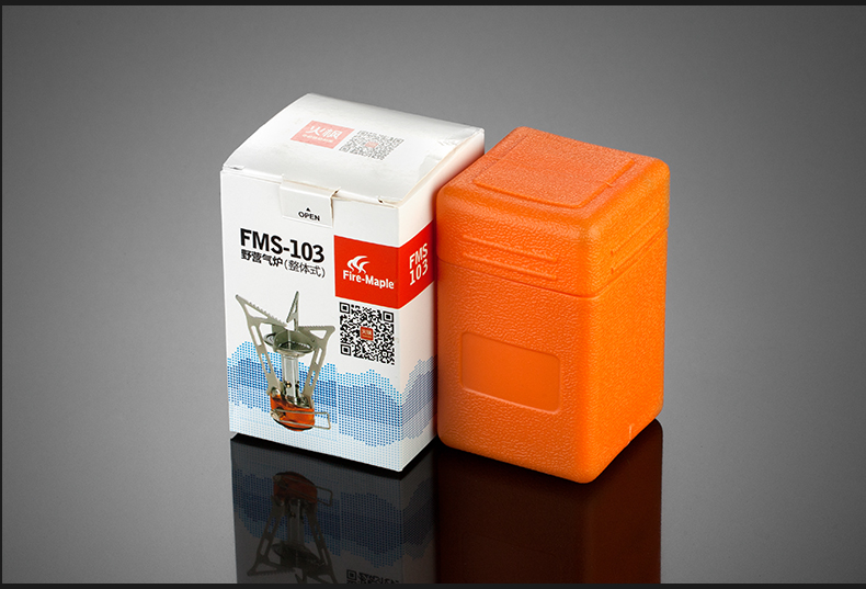 Lửa Maple 103 tích hợp đầu đốt bếp gas công suất cao cắm trại ngoài trời đi bộ đường dài cắm trại dã ngoại bếp hoang dã - Bếp lò / bộ đồ ăn / đồ nướng dã ngoại bếp cồn ăn lẩu