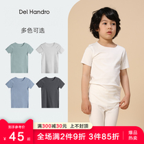 Children T-shirt short sleeve boy girl girl baby white half sleeve boy summer clothing non pure cotton undershirt summer blouse