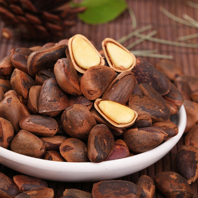 Mummy Shell Pine Nuts Zero Eater Exfoliating Wild Pine Nuts New Stock Original Taste 250g