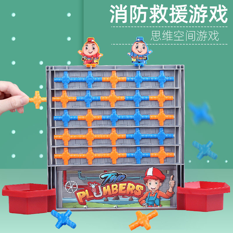 Fire Rescue Logical Thinking Escape Rope Puzzle Toy Boy Gift Table Game Parent-child Gathering Interaction