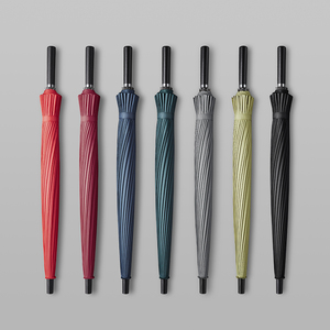 加固超大抗风直柄雨伞