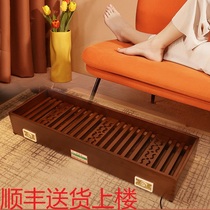 2023 Baking Fire Oven Solid Wood Warmer Baking Feet Hunan Home Rectangular Baking Feet Warm Feet Electric Fire Barrel Baking box 19