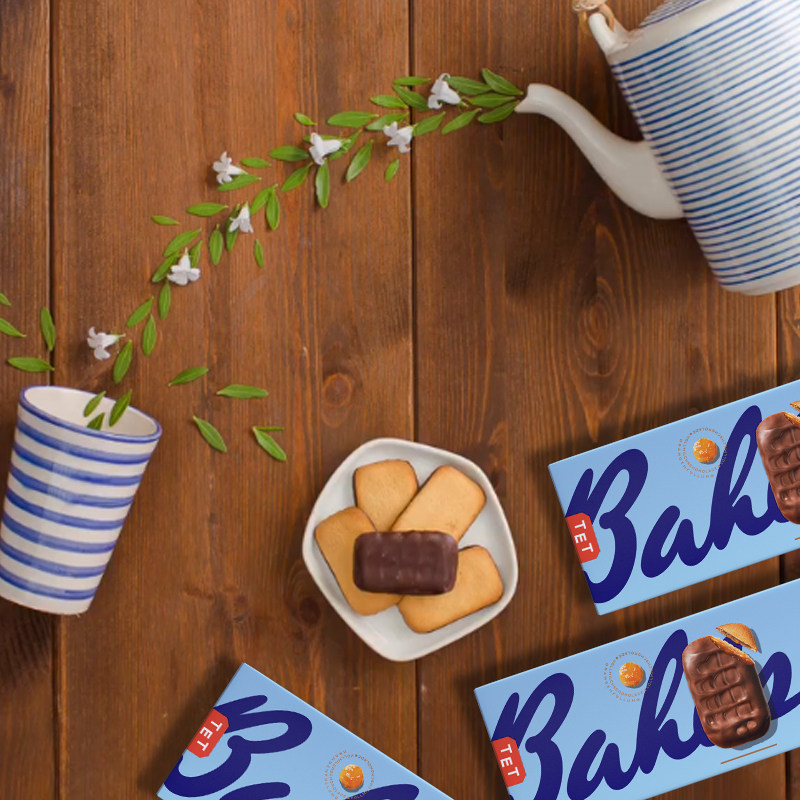 德国进口 Bahlsen 百乐顺 巧克力香橙夹心蛋糕饼干 125g盒装*2件 双重优惠折后￥30.85包邮