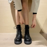 Martens, короткие сапоги в английском стиле, в британском стиле, модель весна/осень 2021 года, средней длины