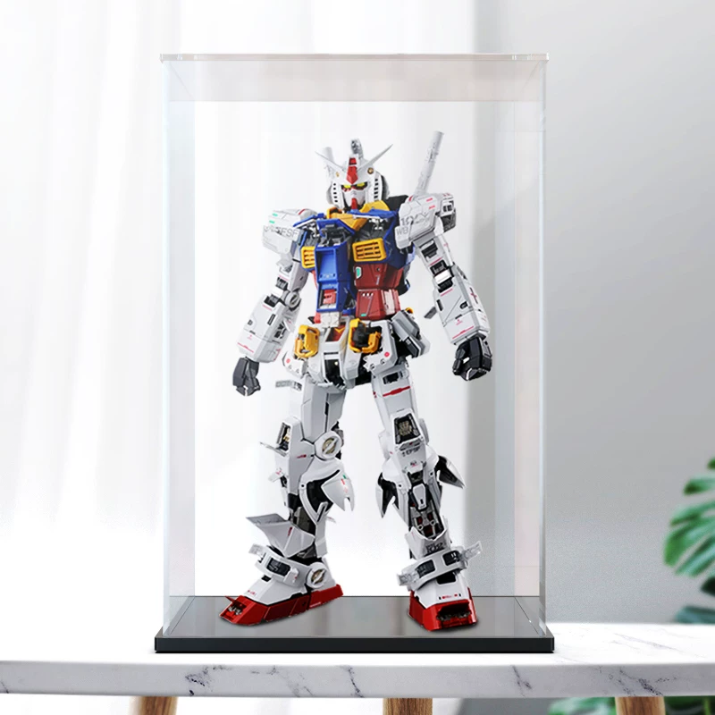 Акриловая витрина подходит для полного ряда Gundam Strike Red PG1/60, высокий прозрачный пылоcборник