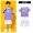 6053 men's purple top+7028 purple white shorts