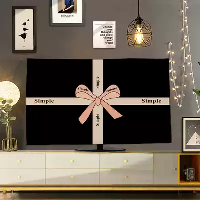 Fabric TV set dust cover hanging LCD 55 inch 50 curved cover 65 European TV set wall hanging