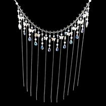 Childrens veil Ancient style Hanfu face cover Super fairy ear tassel Childrens veil Ancient Hanfu accessories