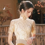 Кружевное ципао, коллекция 2022