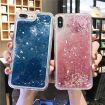 Applicable Huawei P30 mobile phone shell flash pink flow sand P20 liquid goddess mate20pro lovers mate30 soft silicone gel Nova5pro creative 4E anti-fall thought 9