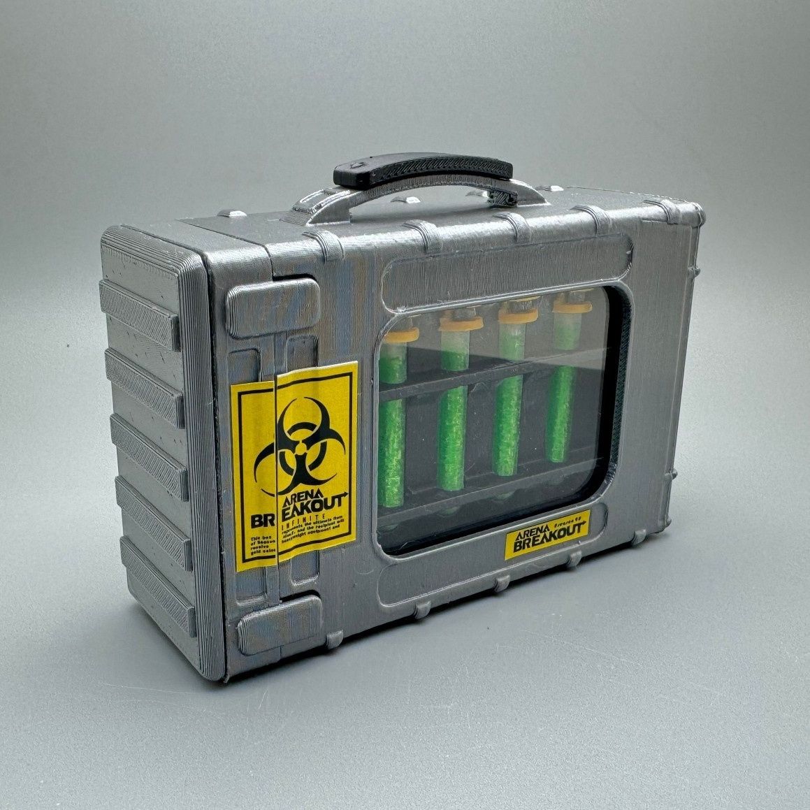 暗區突圍周邊S9賽季大金理想國試劑箱收納盒卡牌盒65mm*102mm