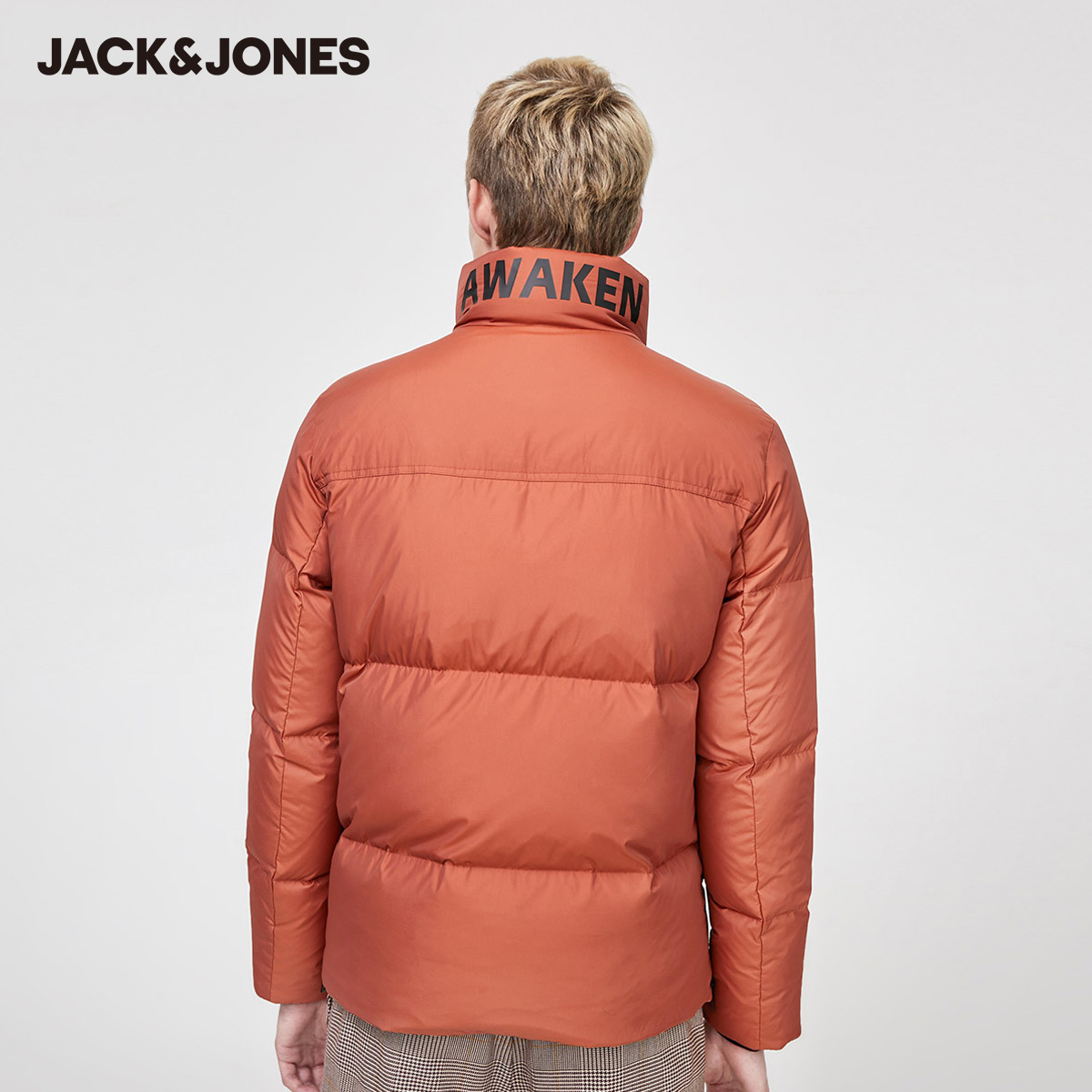 JackJones 杰克琼斯 男式立领羽绒服 天猫优惠券折后￥249包邮（￥639-390）