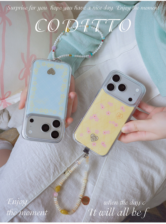 Coditto Floral Pink Cherry Blossoms Minimalist iPhone Case