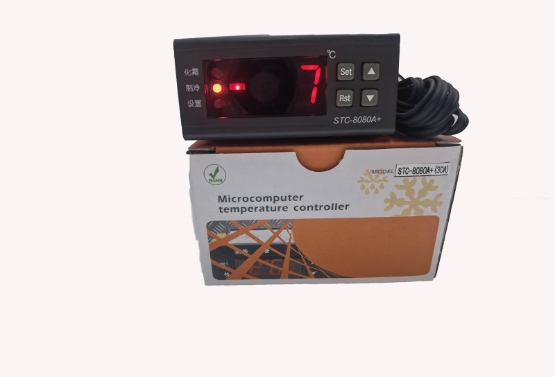 Stc-8080A+ Single Refrigeration 30A High-Power Output Timed Defrost Refrigeration and Freezing Thermostat