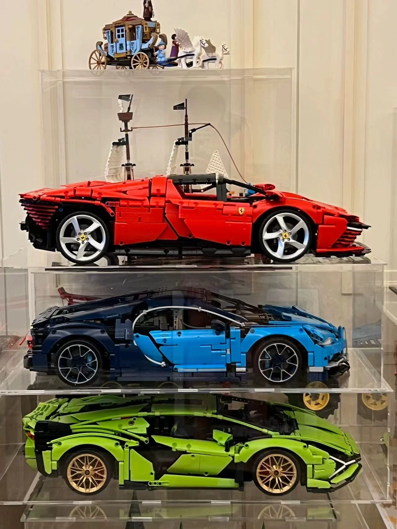 Акриловая-display коробка 42096 Подходит для модели Lego Porsche 911RSR коробка для хранения пыли