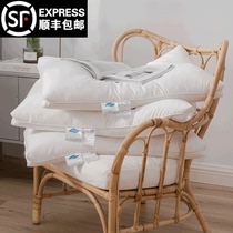 Cotton class A antibacterial anti-mite pillow core Five-star hotel pillow core soft adult single pillow double neck protection household