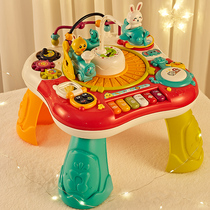 Early education game table young children multi-functional educational baby learning baby toy table six months 2 boys 1-3 years old