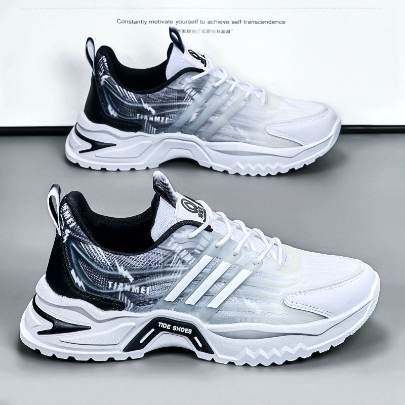 Men's Sports Shoes 2026 Spring and Autumn New Model for Teenagers, Older Children, Junior High School Students, High School Students, Military Training Special Running Shoes