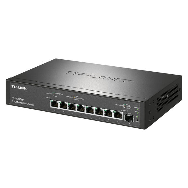 Pulian Tl-Se2109P/2106P 2.5Gpoe Switch 10g Gigabit Sfp Optical Port Link Aggregation