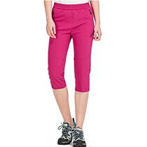 Outdoor Speed Dry Pants Women Sports Climbing 7 Pants Loose Wear and lean waterproof and breathable elastic shorts Big yard Summer