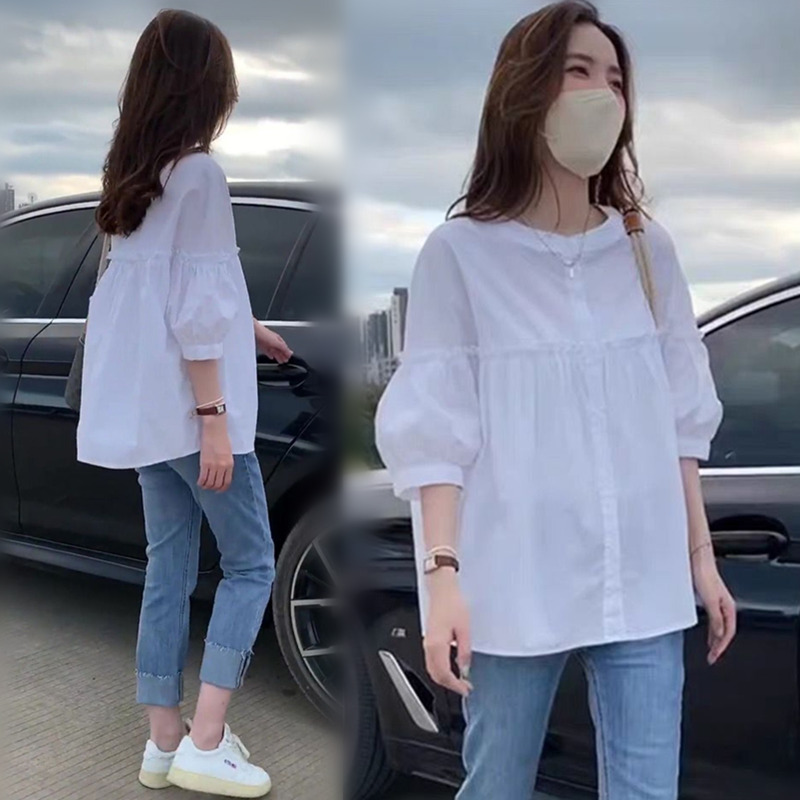 Maternity Tops, Summer Shirts, Korean Style Loose Belly-Covering T-Shirts, Shirt Sets, Spring and Autumn Fashion Pants, Women's Maternity Wear Maternity Tops, Summer Shirts, Korean Style Loose Belly-Covering T-Shirts, Shirt Sets, Spring and Autumn Fashion Pants, Women's Maternity Wear