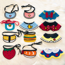 Pet Woven Neck Cat Scarf Cute Dog Triangle Saliva Scarf Wrap Neck Bib Accessories