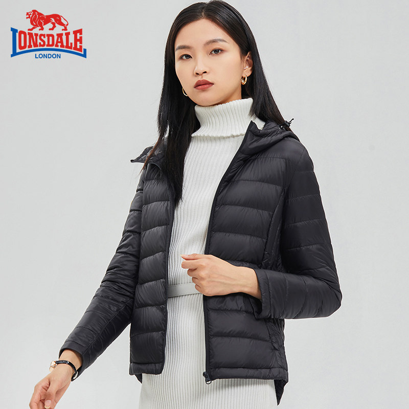 Dragon Lion Dell Light Down Jacket Women Autumn Winter Outdoor Hooded Sport Fashion Thermal Jacket 232321000