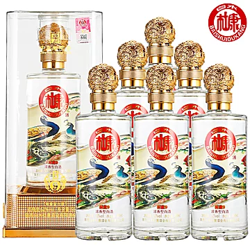 杜康52度纯粮白酒500ml*6瓶礼盒[200元优惠券]-寻折猪